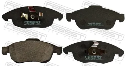 FEBEST 2501DS4F Колодки торм.передние