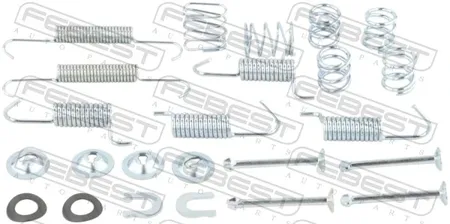 FEBEST 25044007RKIT Монтажный комплект барабанных колодок