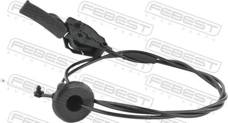 FEBEST 25101C4B7 ТРОС ПРИВОДА ОТКРЫВАНИЯ ЗАМКА КАПОТА 25101-C4B7