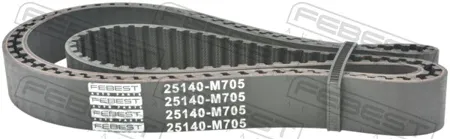 FEBEST 25140M705 Ремень ГРМ 173S8M25.4
