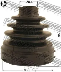 FEBEST 2515BOX3T Комплект пыльника шруса внутреннего Citroen Jumper , Peugeot Boxer 2.2-3.0D 02>