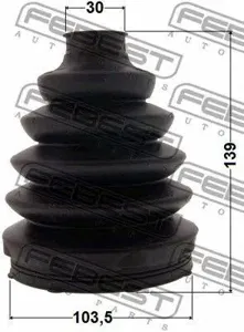 FEBEST 2517BOX3 Комплект пыльника шруса наружного Peugeot Boxer all 06>