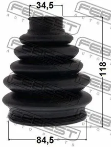 FEBEST 2517C5 Комплект пыльника шруса  наружного Citroen C5Xsara, Peugeot 206207 1.4-2.0HDi 00>