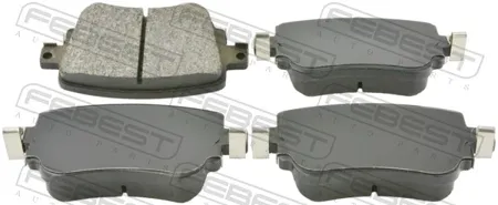 FEBEST 2601OCTA7R Колодки торм.задние Audi Q3, Skoda Octavia 2.0TFSI2.0TDI 14>