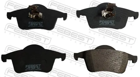 FEBEST 2701S60R Колодки торм. Volvo S60 00-S80 98-06V70 97-XC70 97- задние