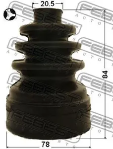 FEBEST 2715S40T Пыльника шруса внутреннего комплект 78x84x20.5