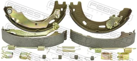 FEBEST 2902DIVR Колодки торм.барабанные с монт.компл. Land Rover Discovery IIIt 4.22.7TD3.6TD 07>
