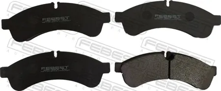 FEBEST 3801DALR Колодки торм.задние