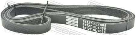 FEBEST 881275L1885 Ремень приводной 5PK1885 2123 Chevrolet NivaЛада Largus (12-) 1.6i (105 mp.) с ГУР и AC