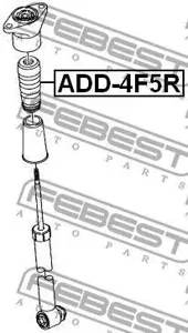 FEBEST ADD4F5R Отбойник амортизатора Audi A6 05-11 заднего