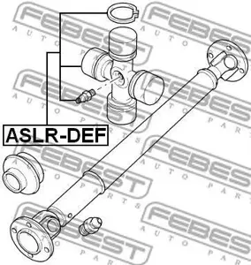 FEBEST ASLRDEF Крестовина кард.вала Ford Transit 00-06 Land Rover DEFENDER 87-06 27X75