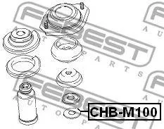 FEBEST CHBM100 Подшипник опоры переднего амортизатора