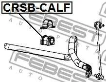 FEBEST CRSBCALF Втулка переднего стабилизатора