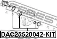 FEBEST DAC25520042KIT Подшипник ступицы DAC25520042-KIT