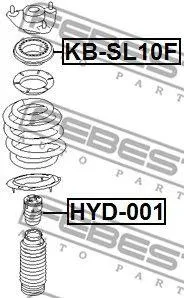FEBEST KBSL10F подшипник опоры амортизатора Hyundai iX35 10>