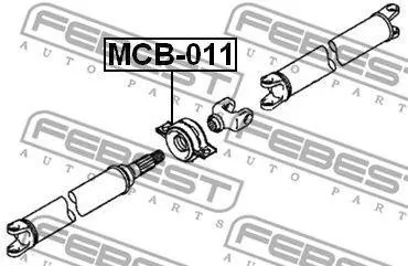 FEBEST MCB011 Подшипник подвесной карданного вала