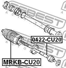 FEBEST MRKBCU20 Пыльник рулевой MRKB-CU20