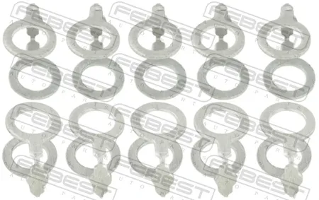 FEBEST RINGFL007PCS10 Кольцо уплотнительное форсунки впрыска топлива pcs 10