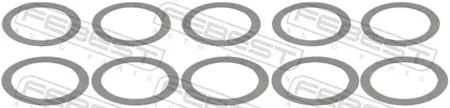 FEBEST RINGTT001PCS10 Кольцо уплотнительное шкива коленвала pcs 10