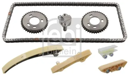 FEBI 102202 Цепь г. р. м. к-кт (цепь + 2 шестерни + 4 планки + натяжитель)