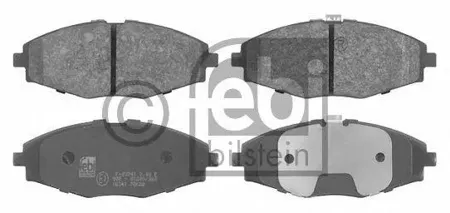 FEBI 16341 Колодки торм.передние
