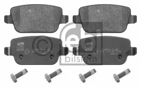 FEBI 16642 Колодки торм. Ford Galaxy Mondeo C-Max Volvo S80XC70 Freelander 06- задн.