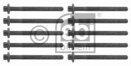 FEBI 24074 Комплект болтов  ГБЦ 10шт. Nissan Almera ,  Renault  Megane Clio 1.5DCi 01>