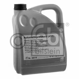 FEBI 30018 Масло красная 5л для АКПП и ГУР ATF Dexron III H(G) MERCON V, Mercedes 236.10