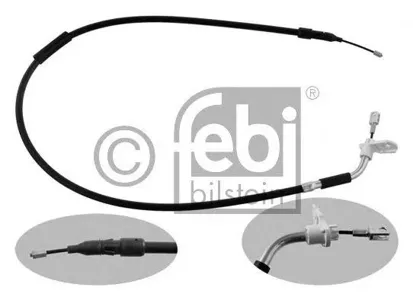 FEBI 34909 Трос ручного тормоза прав. L=1215 Mercedes W169245 05>