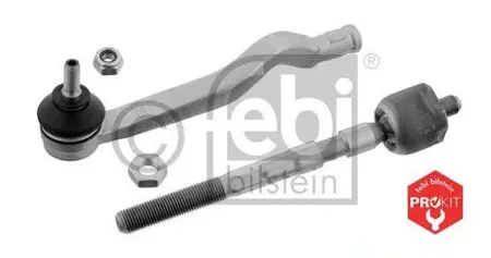 FEBI 37621 Рулевая тяга с наконечником леваяс гайк. Renault Logan , Dacia Logan all 04>