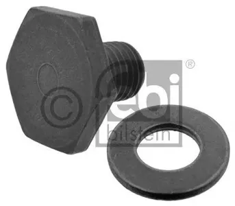 FEBI 38218 Пробка масляного поддона Peugeot Citroen M10x1,25x13 с уплотн. кольцом