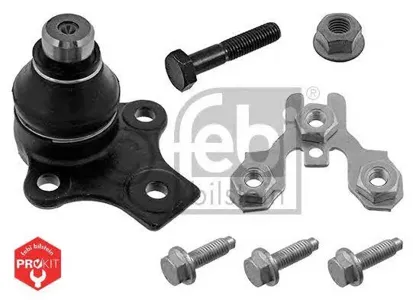 FEBI 39810 Опора шаровая к-кт болт 4шт., гайка 2шт., стопорная гайка VW Golf Jetta Vento 87-99