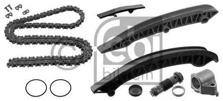 FEBI 46374 Комплект цепи ГРМ Mercedes M271 co звездочками