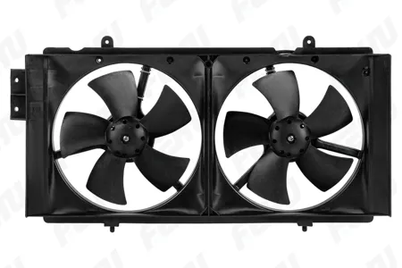 FEHU FFC1161 Вентилятор охлаждения Электро с Кожухом для Lifan Solano I (08-) 1.6 MT (2 вент.)