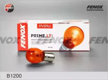 FENOX B1200 Лампа PY21W 12V 21W BAU15s YELLOW
