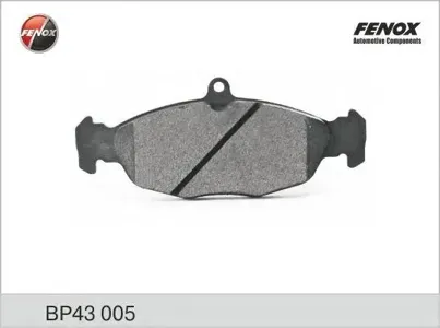 FENOX BP43005 Колодки торм.передние Opel Vectra A Astra F 1.4i-1.8i1.7DTD 91-98