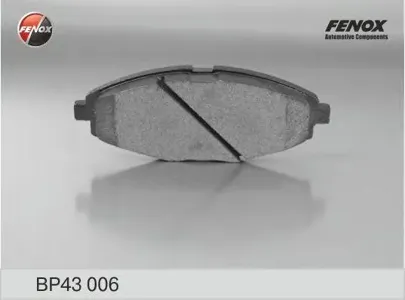 FENOX BP43006 Колодки торм.передние Daewoo Lanos Matiz 0.81.41.5i 98>