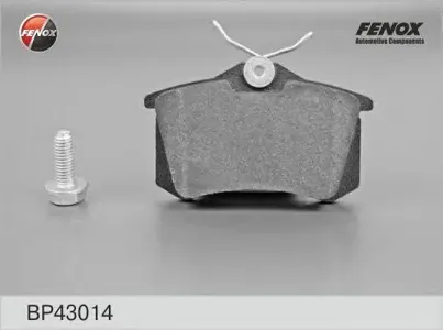FENOX BP43014 Колодки торм.задние Audi A2A3A6A8, VW Golf Passat 96>