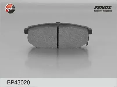 FENOX BP43020 Колодки торм.задние Kia Sorento 2.4i3.5i2.5CRDi 02>