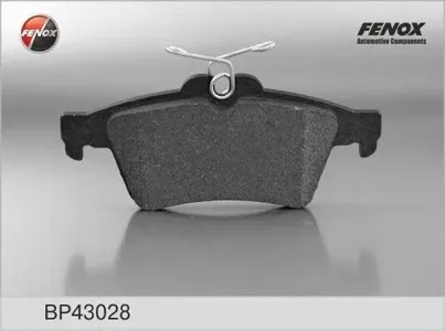FENOX BP43028 Колодки торм.задние Saab 9-3, Opel Vectra , Ford Focus 1.4-3.2 02>