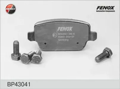 FENOX BP43041 Колодки торм.задние Ford Mondeo IVKuga Galaxy 2.0-2.51.8TDCi 06>