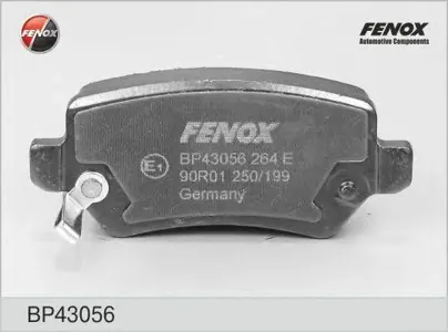 FENOX BP43056 Колодки торм.задние Opel Astra Zafira 1.8- 2.2iDTi 01>