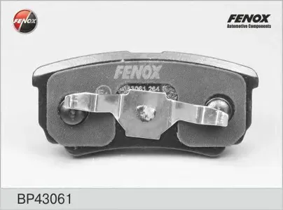 FENOX BP43061 Колодки торм.задние Mitsubishi Lancer Outlander 1.3- 2.02.4 & 4WD 03>