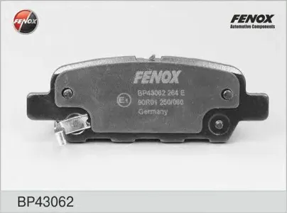 FENOX BP43062 Колодки торм.задние Nissan Murano X-Trail Quasqai Murano 1.6-3.5, Infiniti FX35 03>