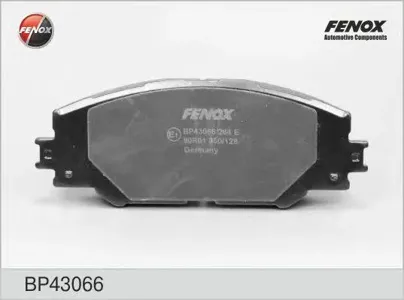 FENOX BP43066 Колодки торм.передние Toyota RAV4 2.0VVT-i2.2D-4D 06>