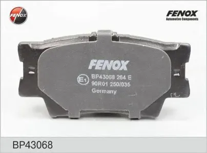 FENOX BP43068 Колодки торм.задние Toyota Camry 06 Rav 4 2.43.5i2.4D 4WD 06> Lexus ES (V4) 3.5