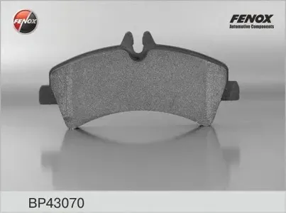 FENOX BP43070 Колодки торм.задние Mercedes Sprinter , VW Crafter 50 2.5TDi 06>