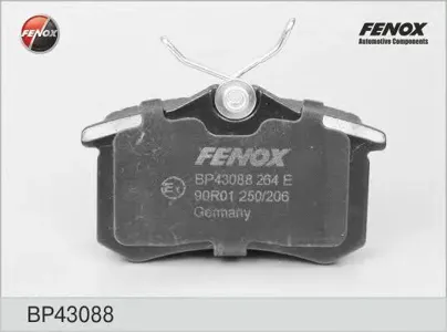 FENOX BP43088 Колодки торм.задние VW Golf Passat , Audi A4 1.6-2.81.9TDi 88-05