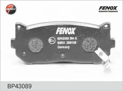 FENOX BP43089 Колодки торм.задние Kia ShumaClarus 1.5i-2.0i с ABS 96-00
