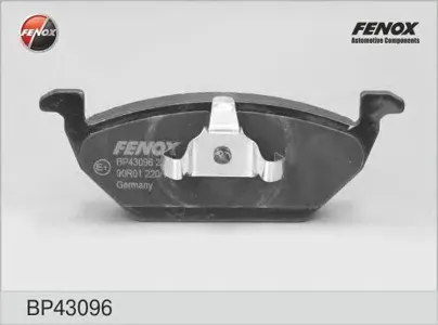 FENOX BP43096 Колодки торм.передние Audi A3, VW Golf IV 97-01, Skoda Octavia 96-04
